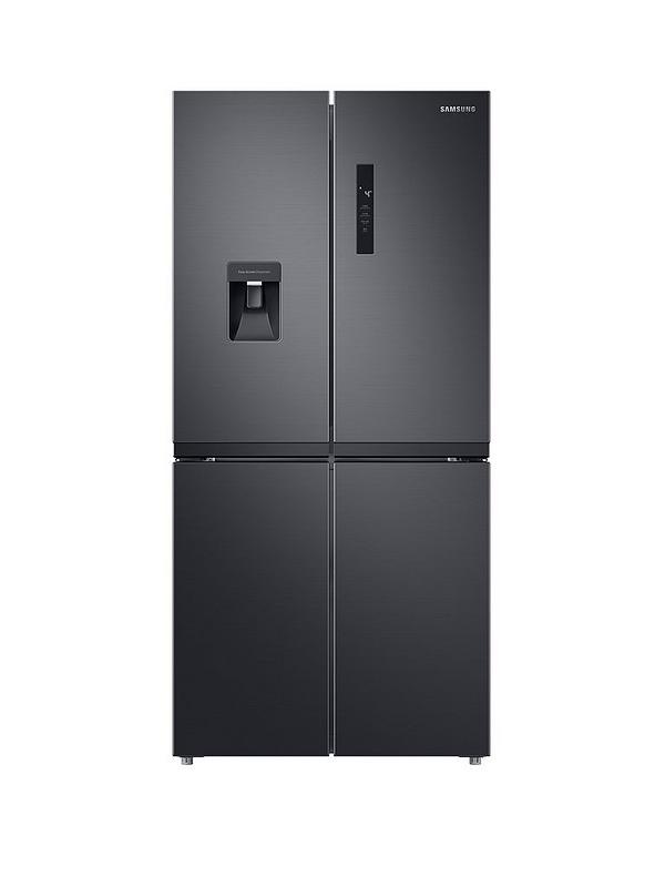 Samsung RF48A401EB4/EU French Style Fridge Freezer with Twin Cooling Plus - E Rated - Gentle Black Matt